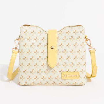 PLAYBOY - 小斜背包  Stellar系列 - 黃色