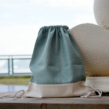 束口後背包/束繩包/束口袋 ~ 綠色(B131)