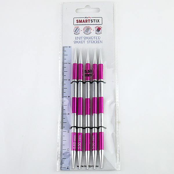 Smart Stix 5本針 14cm 5.50mm ニットプロ 42012 編み物 棒針