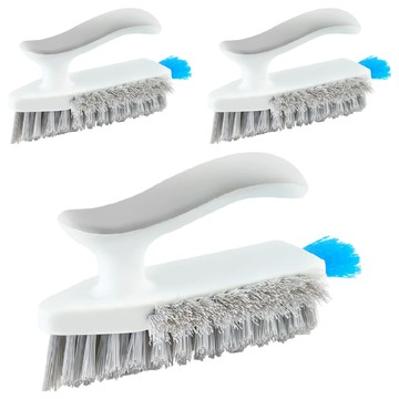 小麥購物 C411 清潔刷 三合一 115g  白色  3支