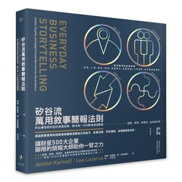 矽谷流萬用敘事簡報法則：矽谷專家教你說好商業故事，解決每一天的職場溝通難題[二手書_良好]