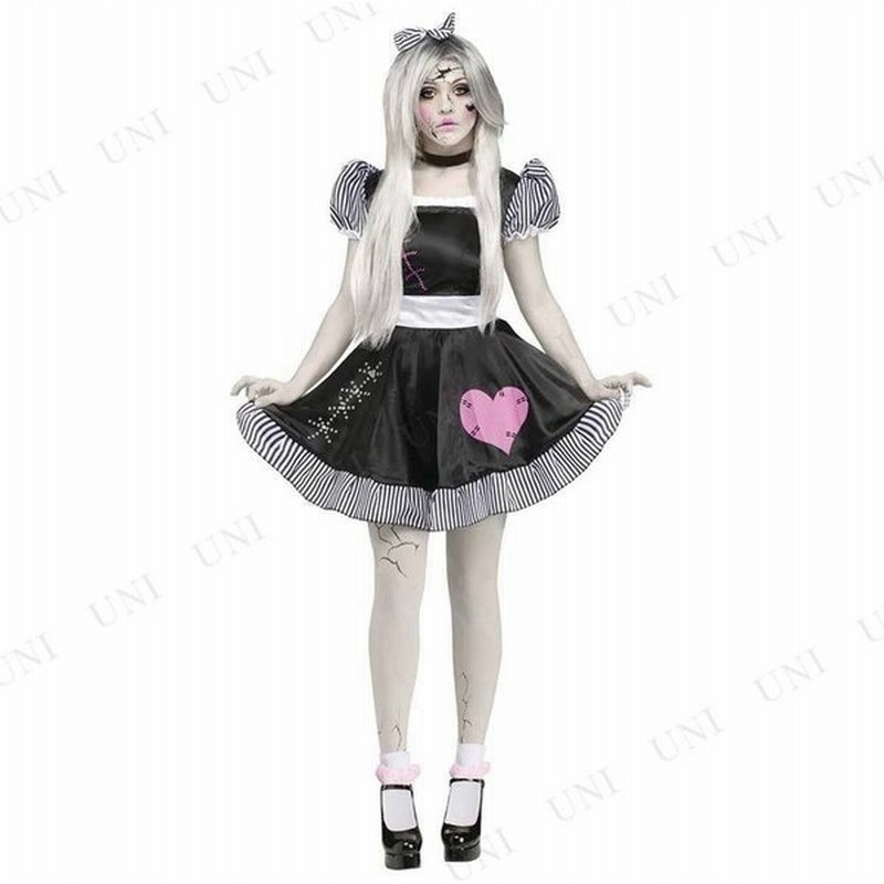 コスプレ 仮装 衣装 ハロウィン コスチューム 人形 大人用 余興 ブロークンドール Sm 通販 Lineポイント最大0 5 Get Lineショッピング