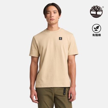 Timberland 男款米色休閒短袖T恤│A42P5Y94