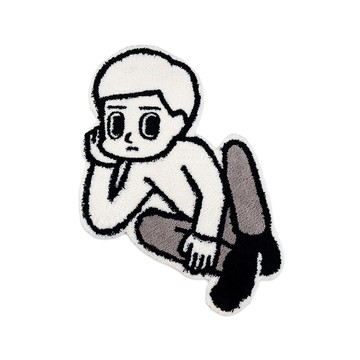 消極男子 X Royal Art 植絨 地毯 H9078