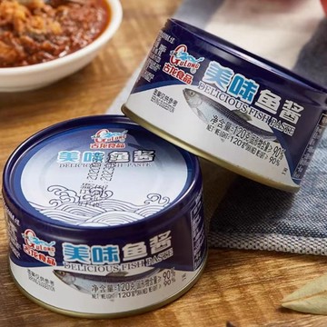 古龍美味魚醬120g 香辣海魚卽食補充鈣質無刺骨超好吃海鮮罐頭