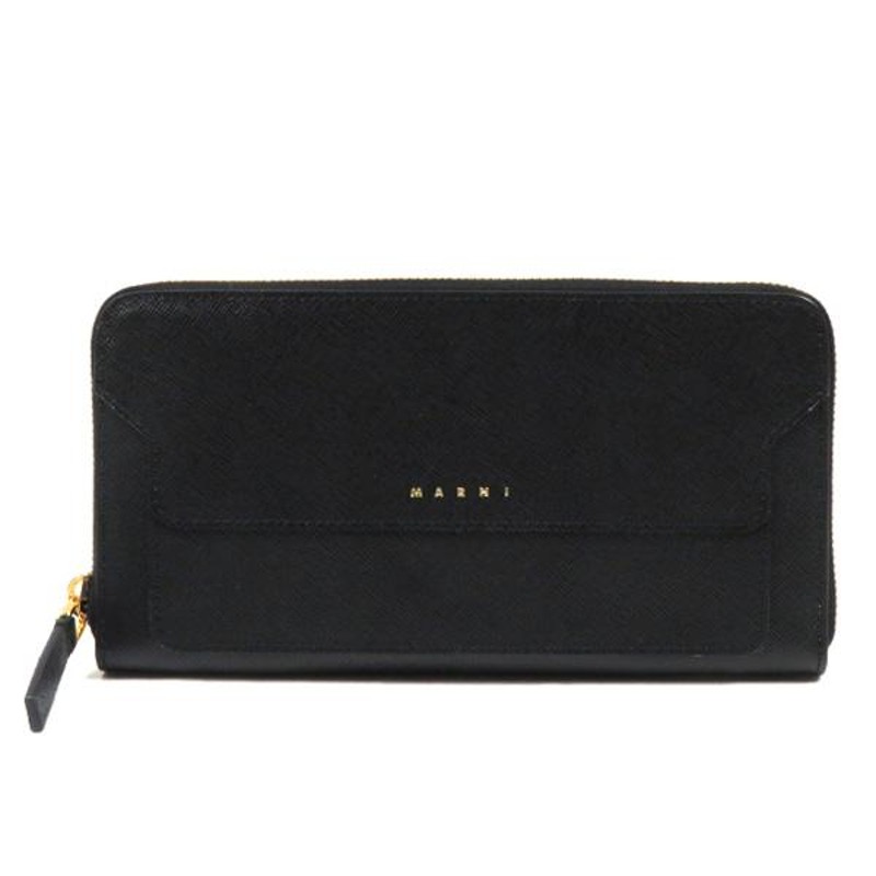 MARNI マルニ VANITOSI Zip Around Wallet ヴァニトシ ロゴ ラウンド