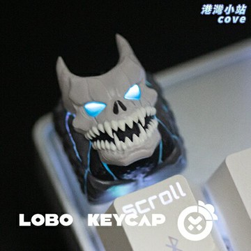 【二次元透光】怪獸8號鍵帽 機械鍵盤鍵帽 個性鍵帽 樹脂鍵帽 定製鍵帽 透光設計 單個ESC鍵 動漫周邊 遊戲玩家必備