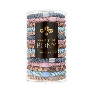 L. ERICKSON 彈力髮圈桶15入-粗版〈芭蕾舞伶〉