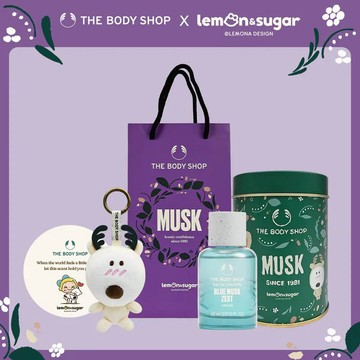 【THE BODY SHOP】漾綠麝香x糖糖娃娃IP聯名圓禮盒