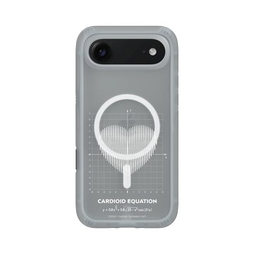 iPhone Air AirX 流變灰 - Valentine's Day Collection - 愛的方程式：心跳（白）