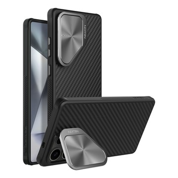 NILLKIN｜SAMSUNG 三星 S25 Ultra 纖極碳纖維紋磁吸殼 (覆蓋版)  防塵蓋 MagSafe