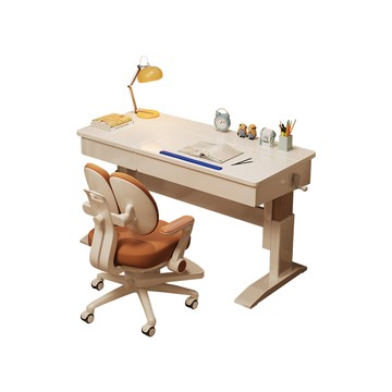 【HappyLife】實木手搖升降桌 桌面可調角度 100公分 Y11866白