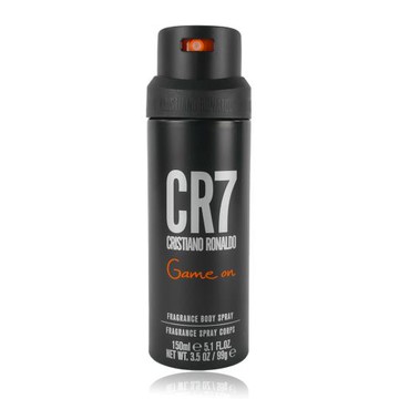 效期品特惠-CR7 GAME ON 男性淡香水身體噴霧 150ML 效期到2026.04