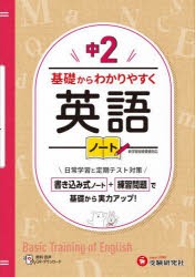 中2基礎からわかりやすく英語ノート [本]