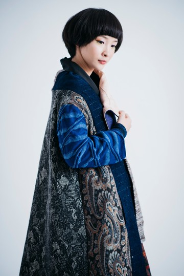 moi non plus 淺海珊瑚解構大衣 - 可雙面穿著