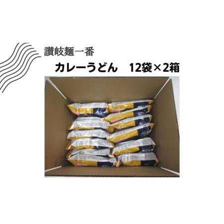 ふるさと納税 讃岐麺一番カレーうどん（305g）1食入×12袋×2箱 香川県綾川町