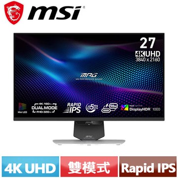 MSI微星 27型 MPG 274URDFW E16M 電競螢幕