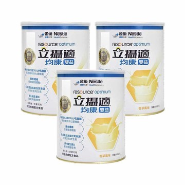 Nestle 立攝適 均康雙益升級配方 800g (3入) 香草風味