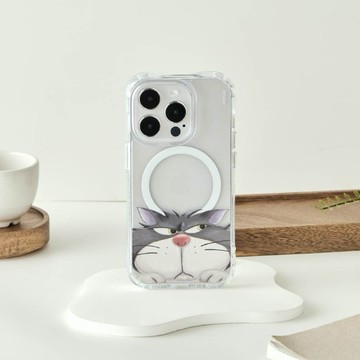 【TOYSELECT】Disney Cats And Dogs-魯斯佛款抗黃防摔MagSafe iPhone手機殼