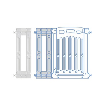 【VIVIBABY】門欄延伸片26公分