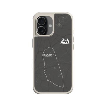 iPhone 17 SolidX 貝殼灰 - 24 Hours of Le Mans - Racetrack - White