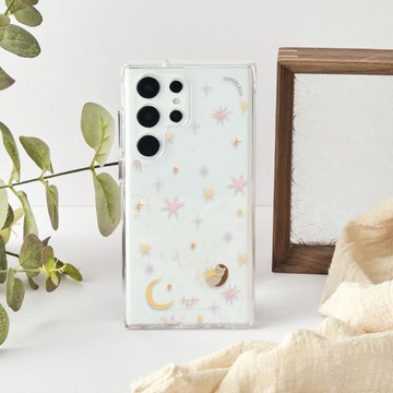 Mandie許願星星防摔透明SAMSUNG手機殼