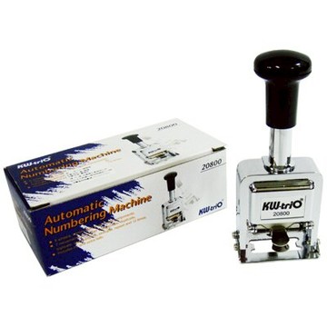 【文具通】KW-triO 堡勝 八位數自動號碼機 20800 L5050015【領券滿額再折千12/31止】
