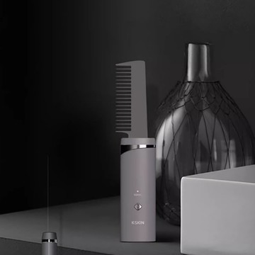 金稻多功能電動造型梳蛋白導入超聲波護發柔順直捲發護理造型梳