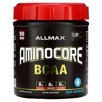 ALLMAX, AMINOCORE™ 支鏈胺基酸營養粉，藍樹莓味，2.1 磅（945 克）