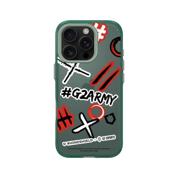 iPhone 16 Pro Clear 憂墨綠 - G2 Esports - G2 - 貼紙