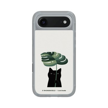 iPhone Air AirX 流變灰 - ilovedoodle (Lim Heng Swee) - Cat and Plant - Umbrella
