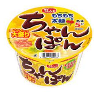 訳あり12個入　ちゃんぽんめん ビック105g  賞味期限:2024 19