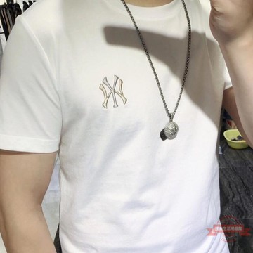 夏季清涼夏季男士純棉短袖t恤男韓版緊身刺繡圓領短袖男新款上衣服打底衫