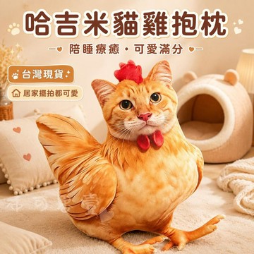 台灣出貨 仿真哈雞咪毛絨玩具 3D可愛小雞玩偶 柔軟療癒公仔 桌面擺件女生禮物 療癒抱枕 房間擺設 包包掛件 交換禮物