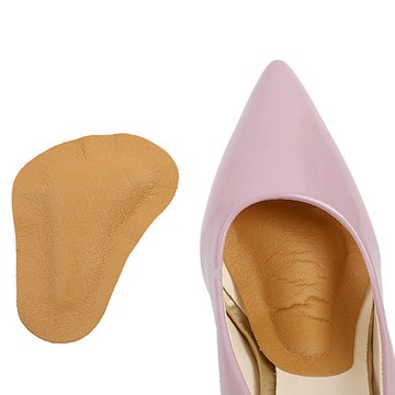 (杰恆)los0424口PU皮足弓前墊按摩減震緩壓貼合掌防滑女高跟鞋