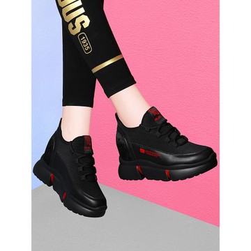 內增高運動老爹鞋女款中年春秋款2025年新款旅游休閑媽媽秋季厚底