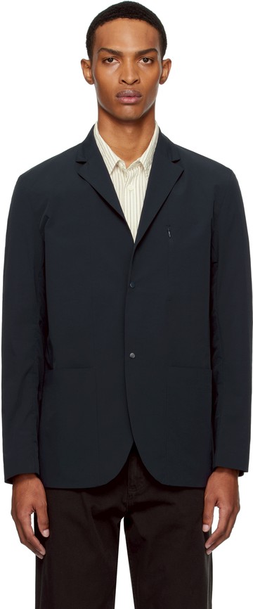 NORSE PROJECTS 海军蓝 Emil Travel Light 西装外套