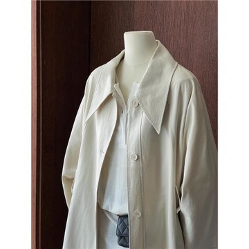 風衣外套女2025年深秋季新款小個子大衣英倫風今年流行韓系中長款