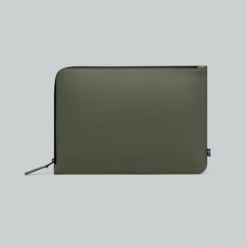 Gaston Luga Dash Laptop Sleeve 13/14 吋筆電收納包 - 橄欖綠