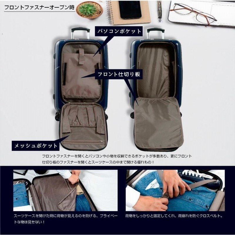 GRIFFINLAND キャリーケース スーツケース L サイズ 大型