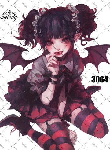 原廠貼紙 o.3064 人物貼紙 原創貼紙 棉線旋律