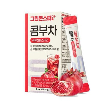 韓國 Green Monster 乳酸菌康普茶 石榴 5g x 10pcs