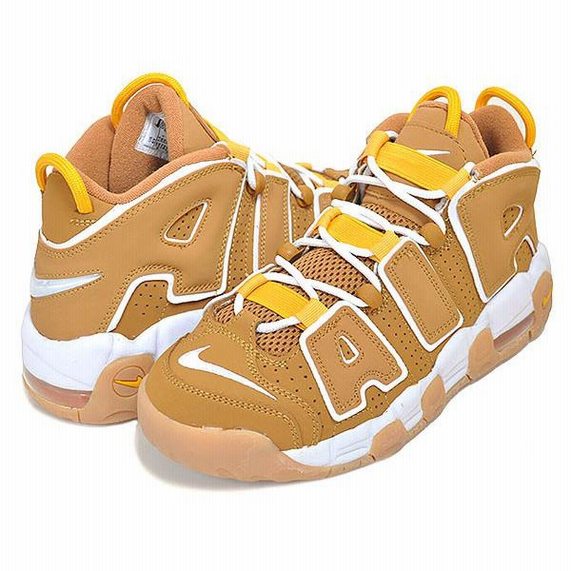 NIKE AIR MORE UPTEMPO (GS) wheat/white-pollen dq4713-700 ナイキ ...