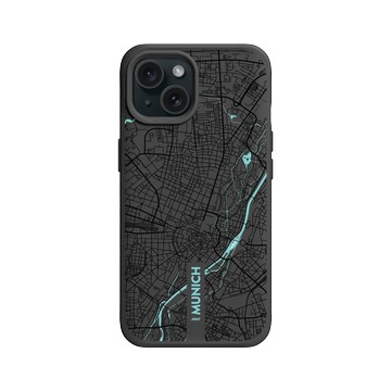 iPhone 15 SolidX 黑 - JOCR - Munich (Black Logo)