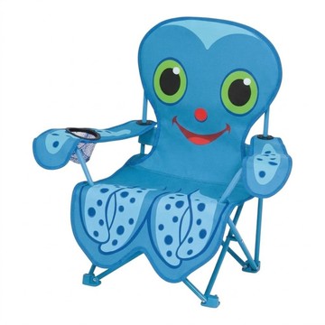 Melissa&Doug 瑪莉莎 露營椅  藍章魚款  1個