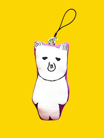 熊熊造型的幸運符