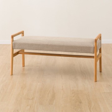 ◆實木長凳 ALNUS DF 105 LBR/DRAV-BE NITORI宜得利家居