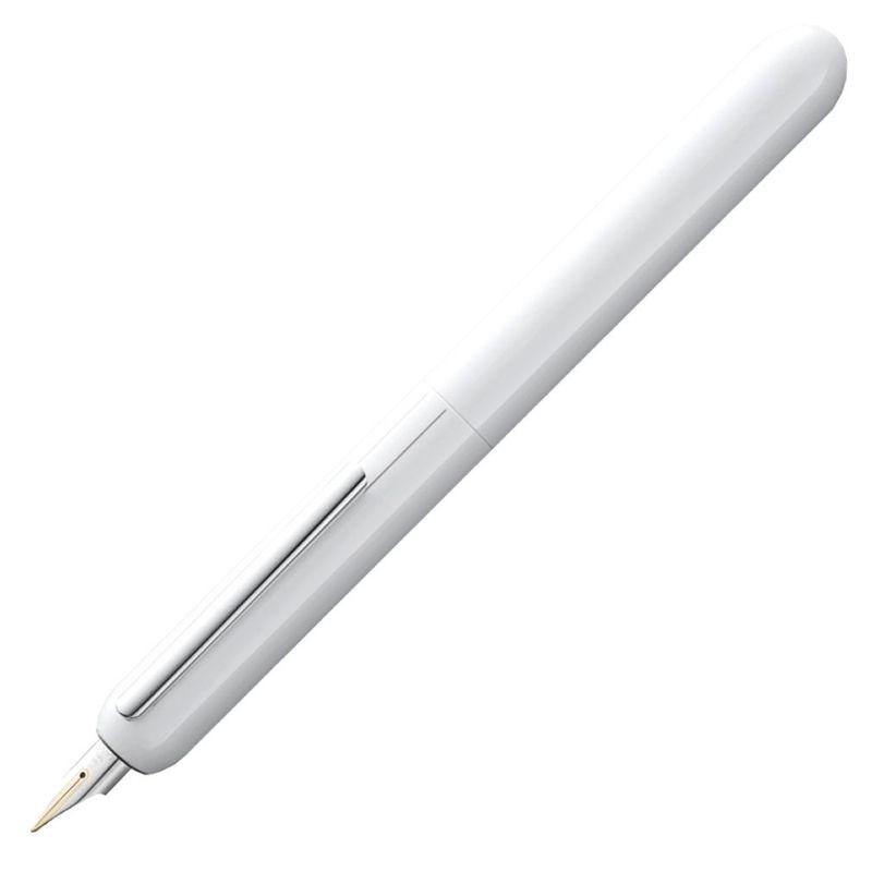 筆記具・万年筆 LAMY ラミー 万年筆 ペン先EF(極細字) ピアノホワイト ダイアログ L74PWT-EF 両用式 正規輸入品