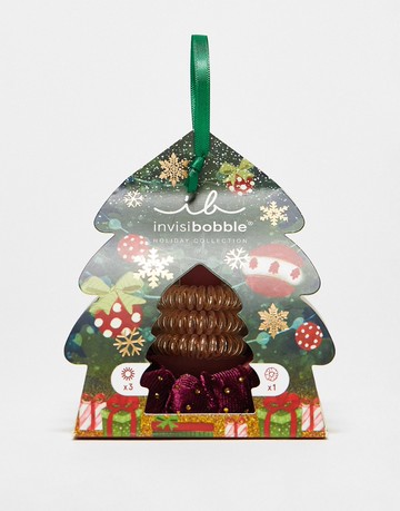 invisibobble Good Things Come in Trees Gift Set-No colour