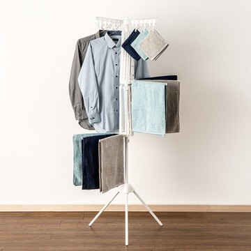 陽傘式旋轉曬衣架 HW01P WH NITORI宜得利家居